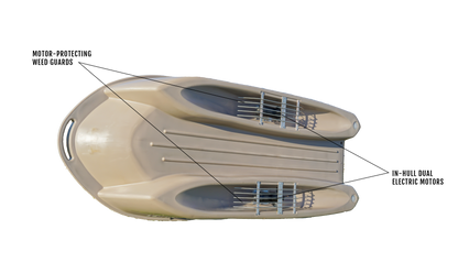 The Twin Troller X10 - Small Electric Fishing Boat from Freedom Electric Marine