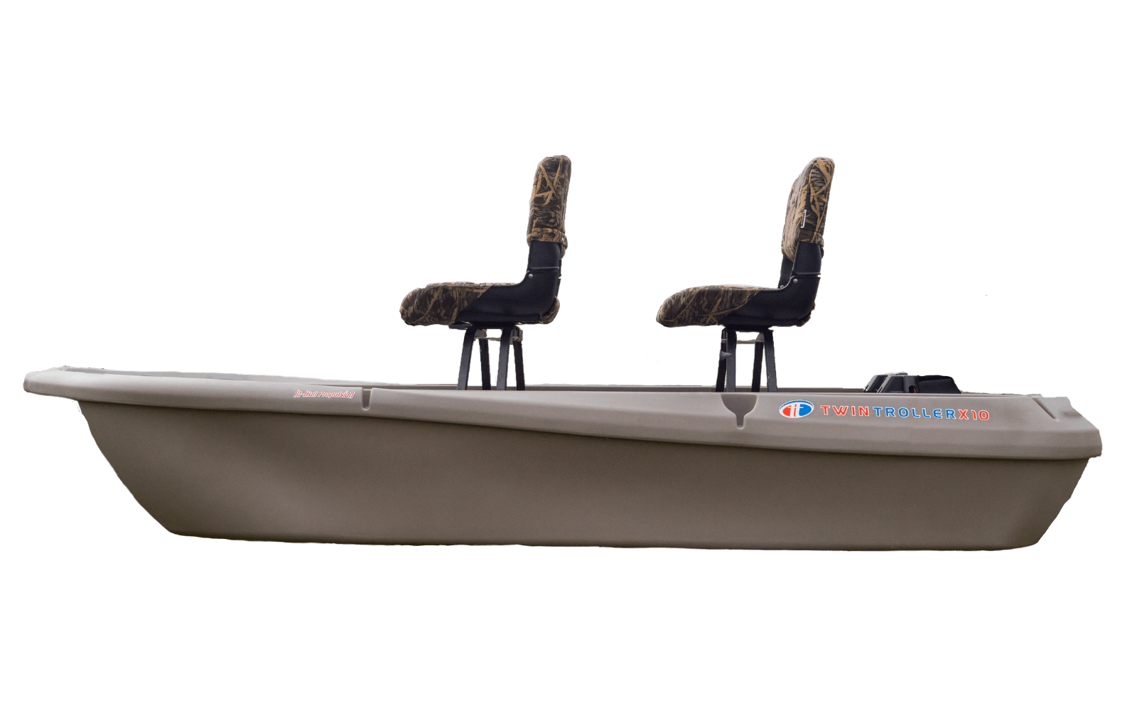 Twin troller X10 Deluxe small fishing boat: Freedom Electric Marine